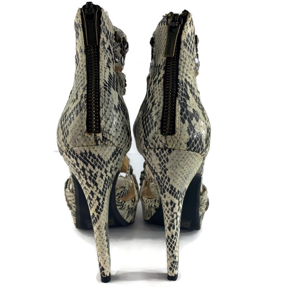 Colin Stuart Open Toe With Ankle Strap Heels Sz 5b - image 6